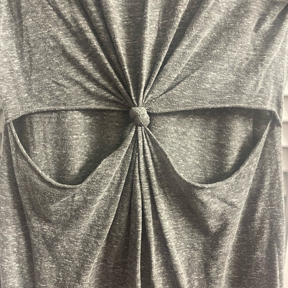 Urban Outfitters Honey Punch Knotted Cut Out T-Shirt Dress Size Small - Picture 5 of 6